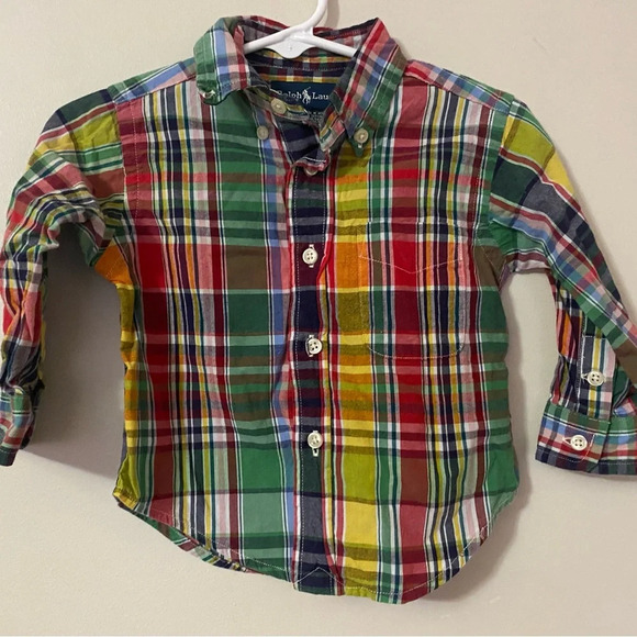 Ralph Lauren Shirt - size 9 months - Picture 2 of 9